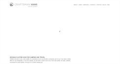 Desktop Screenshot of craftsmanvans.com